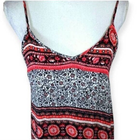 HUG MIDI/MAXI DRESS PINK & BLACK SZ.S/M EUC. - Picture 2 of 5